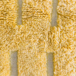 Yellow Moroccan Wool Rug - Berber Handicraft