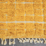 Yellow Morrocan Area Rug - Berber Handicraft