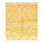 Yellow Treillis Rug - Berber Handicraft